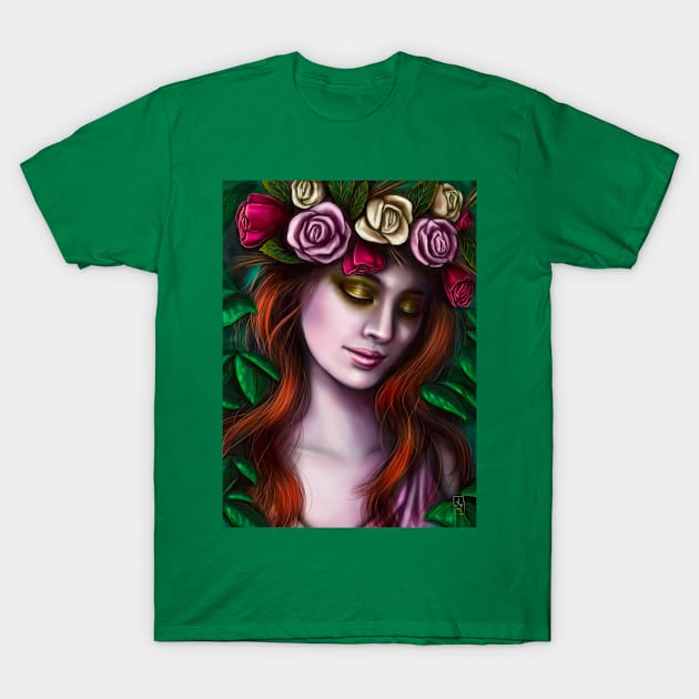 Dream Of A Nymph T-Shirt by Aranya